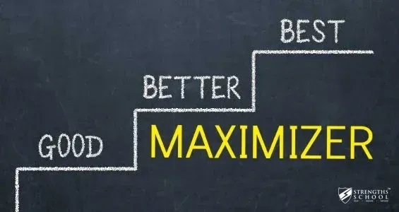 Maximizer Strengthsfinder Singapore Strengths School.