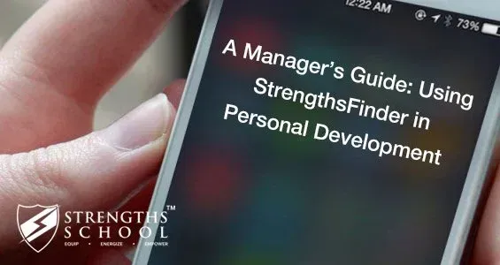 Managers Using StrengthsFinder Personal Development Singapore.