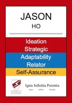 Jason Ho StrengthsFinder Singapore.