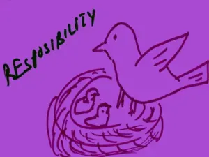 Strengthsfinder Responsibility Mother Bird Showing Care.