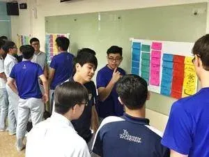 Strengthsfinder Singapore Strengths School Art Wall Catholic Junior College Student Workshop.