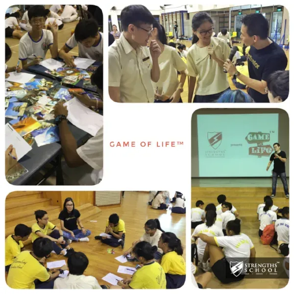 StrengthsFinder Singapore Workshop Strengths School Game of Life Student Leadership Time Out Program