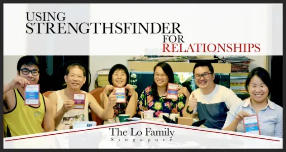 StrengthsFinder Singapore Strengths School Lo Family.