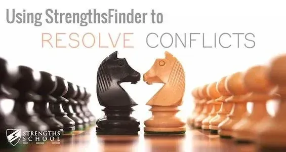 StrengthsFinder Resolve Conflicts.